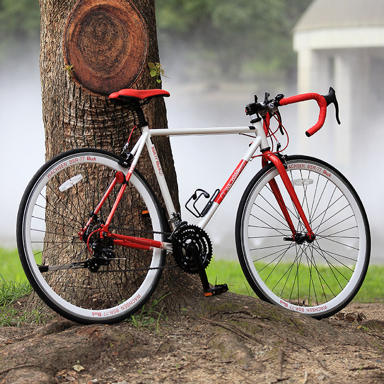 700Cクロモリロードバイク 21段変速 Gluck BSR-77 | WACHSEN(ヴァクセン)