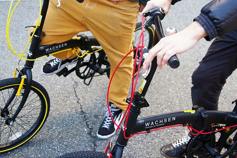 20インチアルミ折りたたみ 自転車6段変速 Angriff BA-100 | WACHSEN