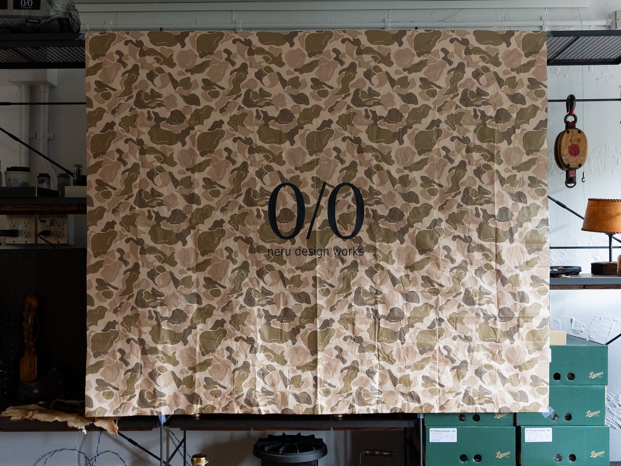 ネルデザインワークス FROMSCRATCH TOPO CAMO SAIBORG 抽選販売】TOPO