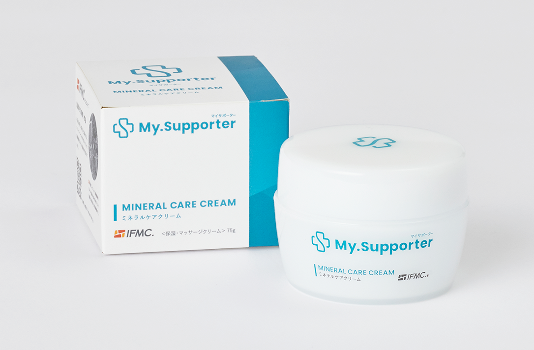 新商品「My.Supporter ミネラルケアクリーム」発売のお知らせおよび