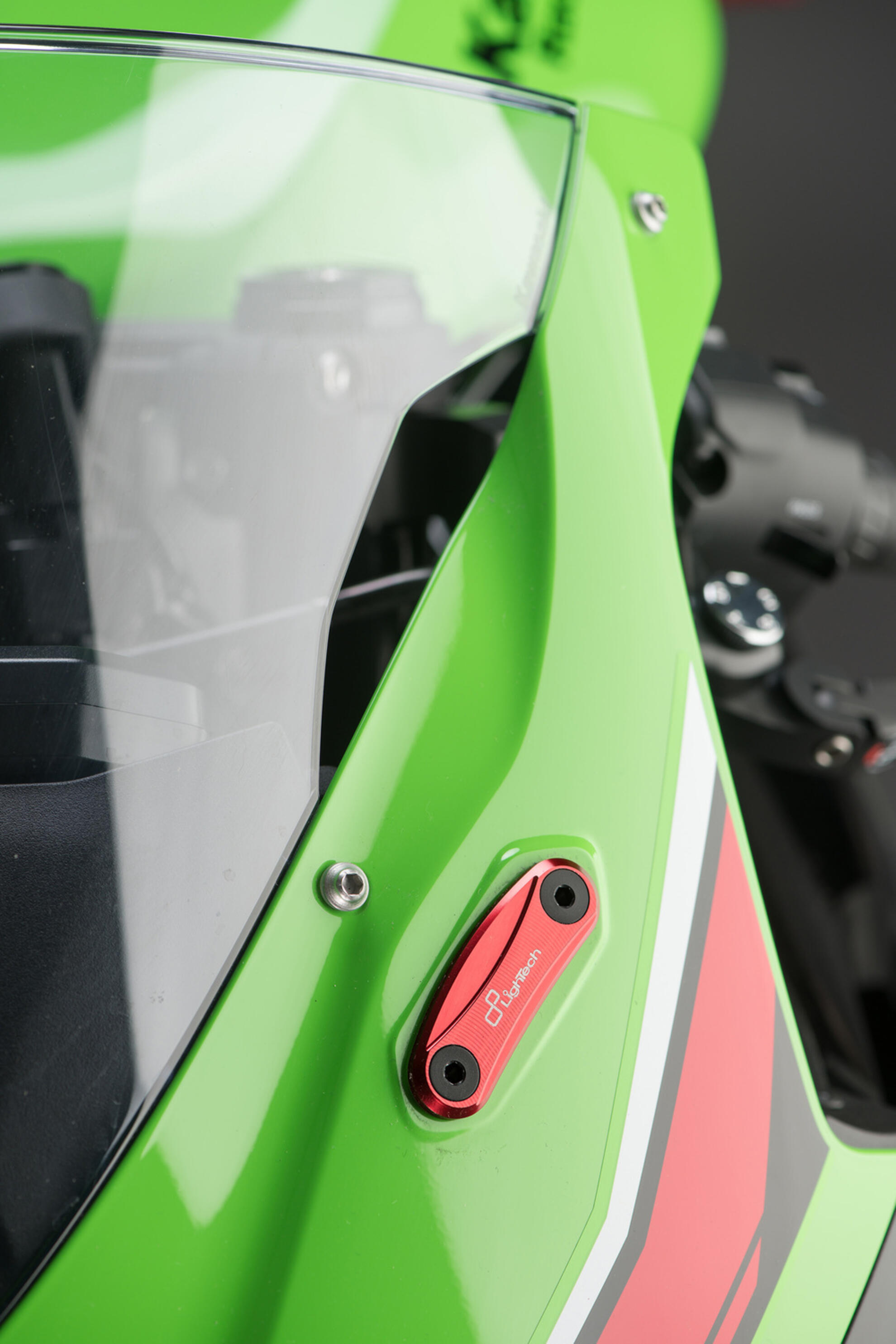 Pair Mirror Block-Off Plates for Kawasaki | Lightech World