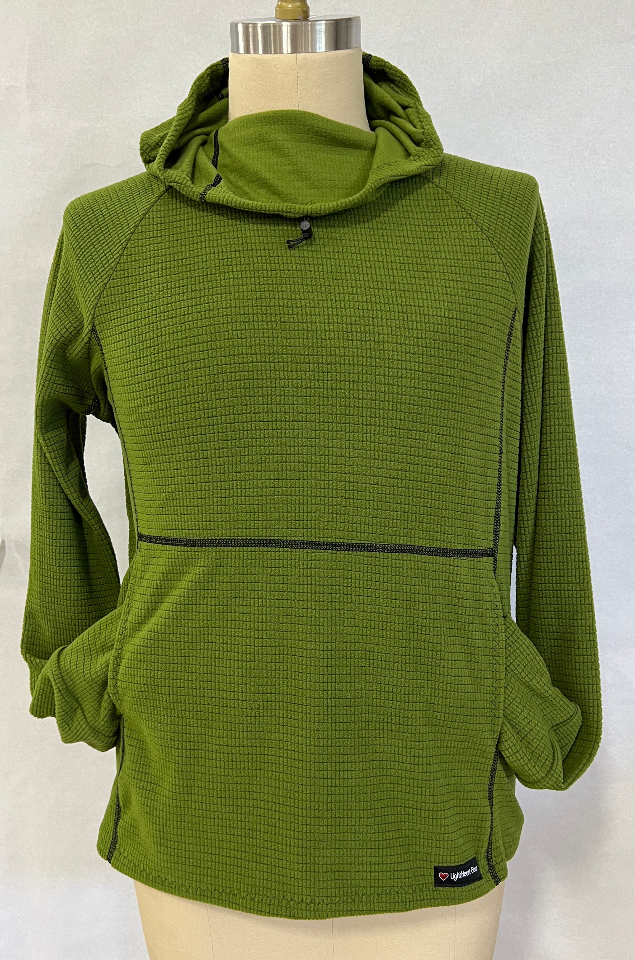 Women's Fleece Hoodie - Green – LightHeart Gear