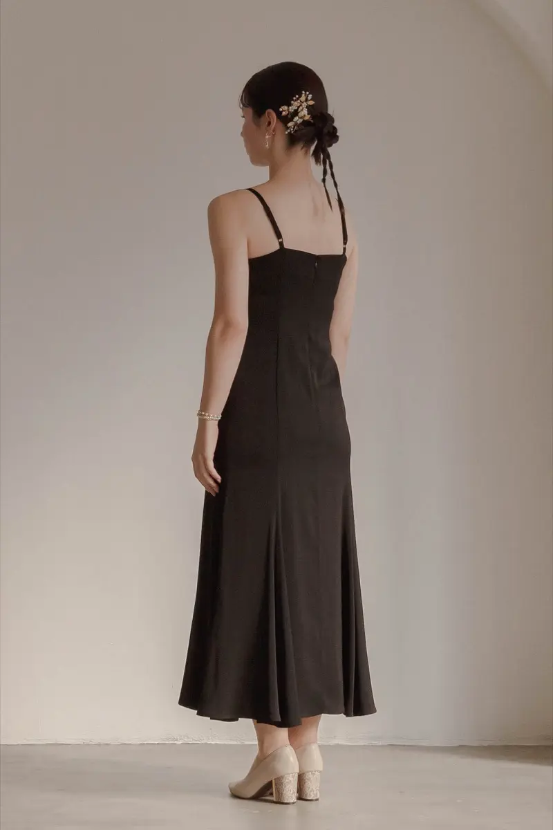 ブラックの2wayフリルボレロ付きドレス | Dorry doll | M | 結婚式