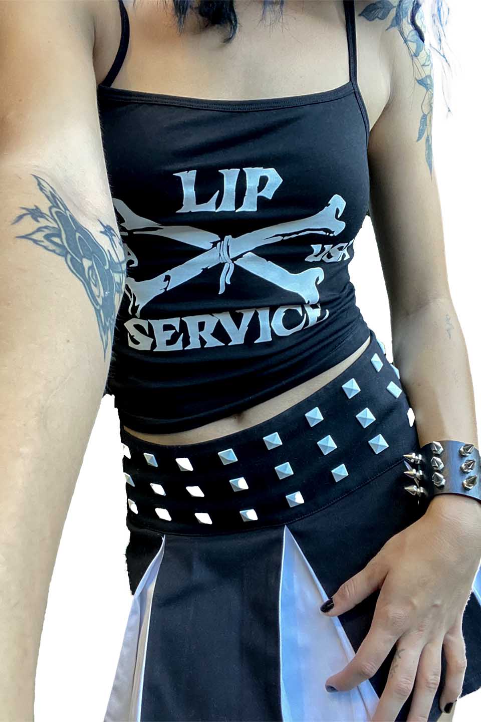 Cross Bones Tank-Tops-Lip Service
