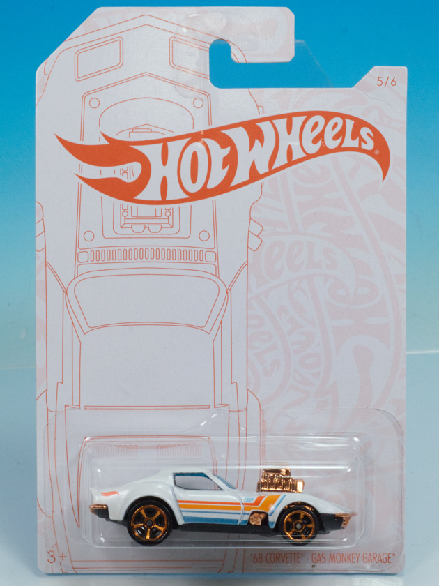 レビュー ホットウィール '68 コルベット ガスモンキーガレージ