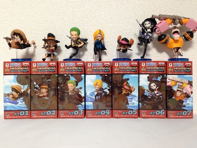 ミニメリー号attack ワーコレ ルフィ ゾロ チョッパー フランキー