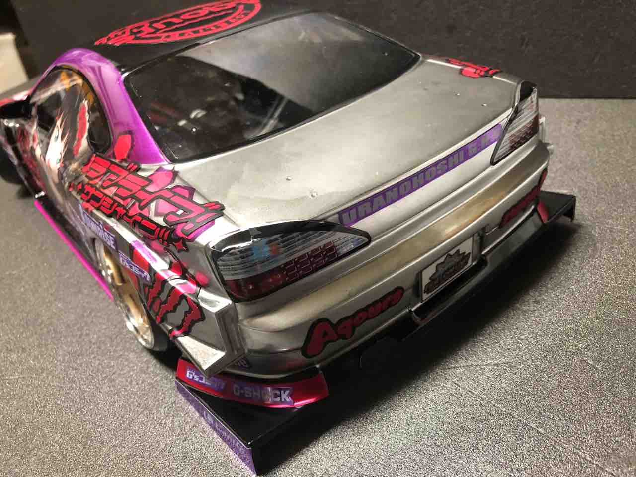 痛車 RCボディラブライブ!サンシャイン！！ 黒澤ダイヤ仕様 ヨコモGP