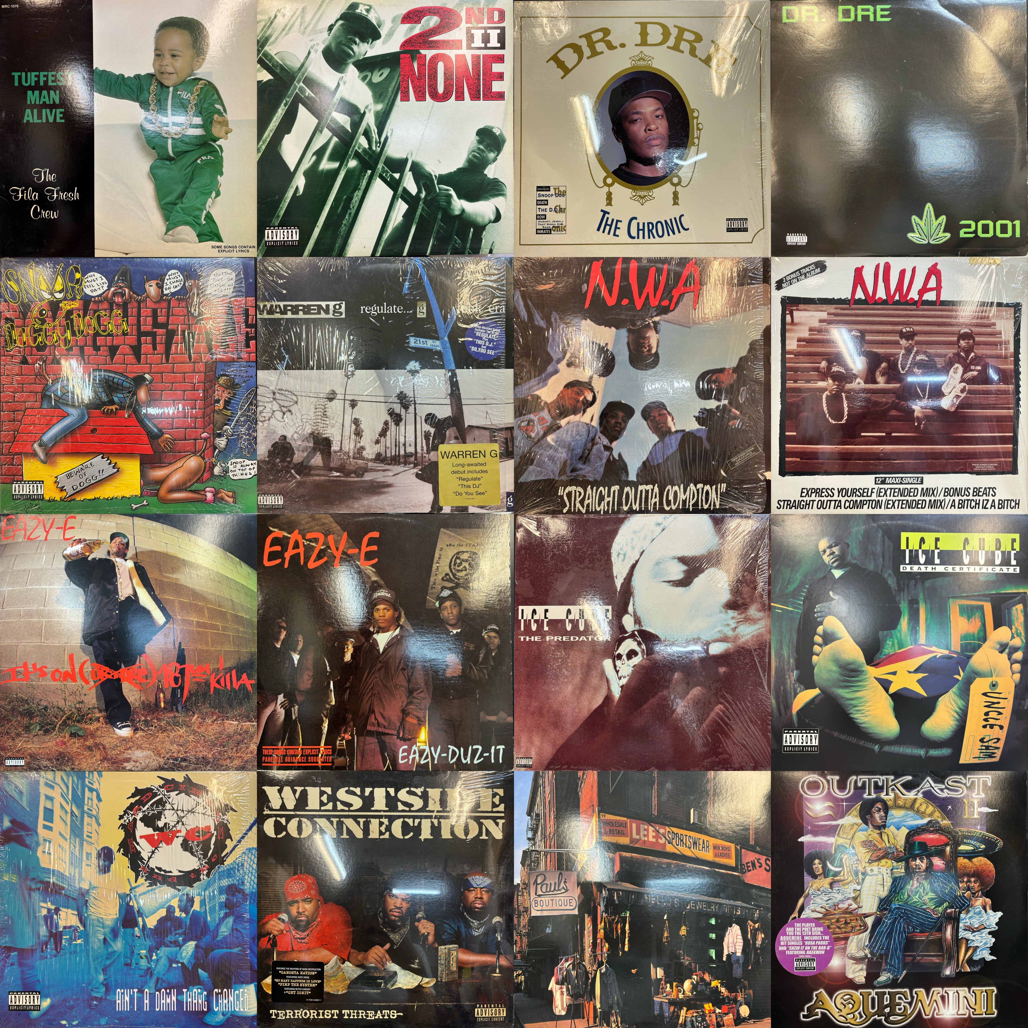 □4/28(日) HIP HOP VINYL SALE 通販ボタン付でリスト更新しました