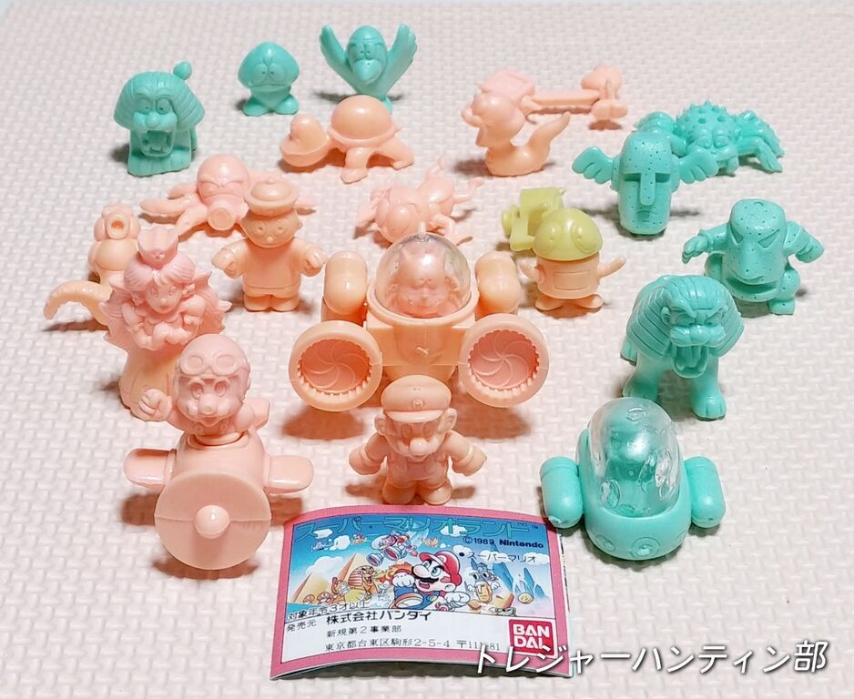 スーパーマリオランド 消しゴム フィギュア マリンポップ号 スーパー