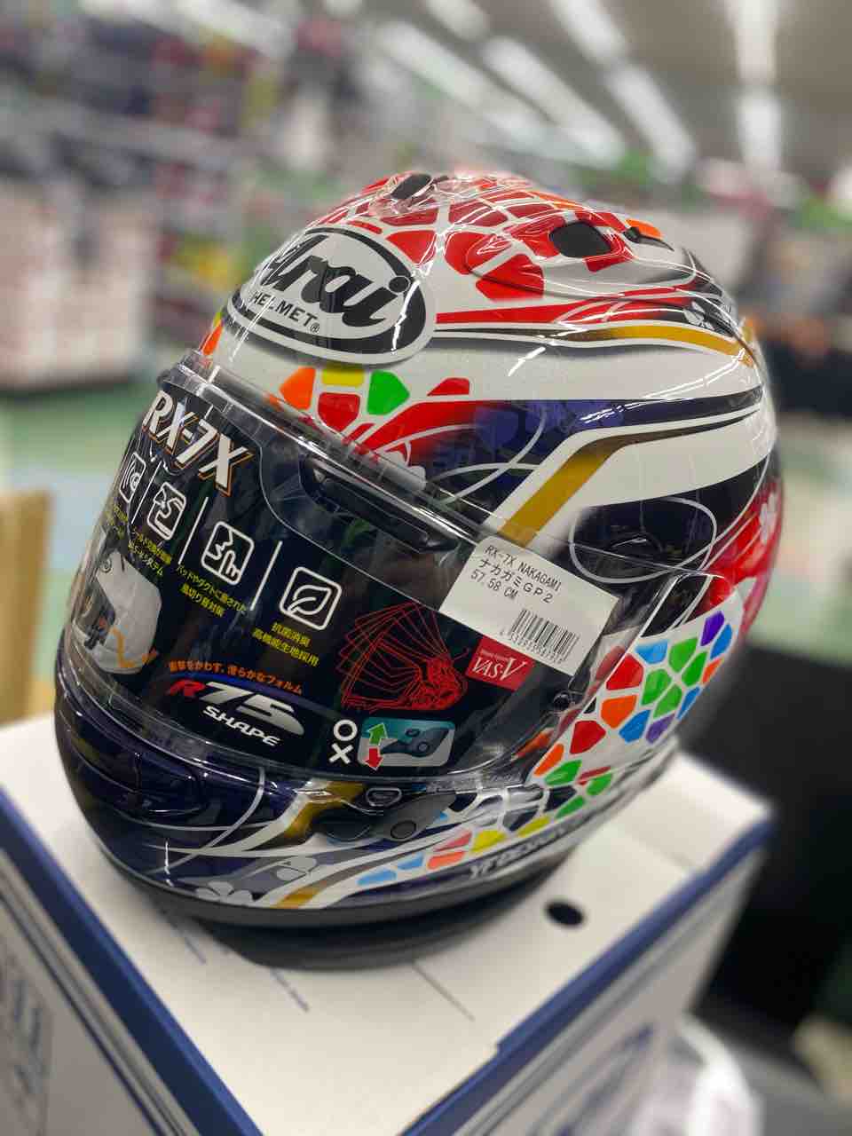 ARAI RX-7X NAKAGAMI GP2入荷しました！ : 2りんかんブログ