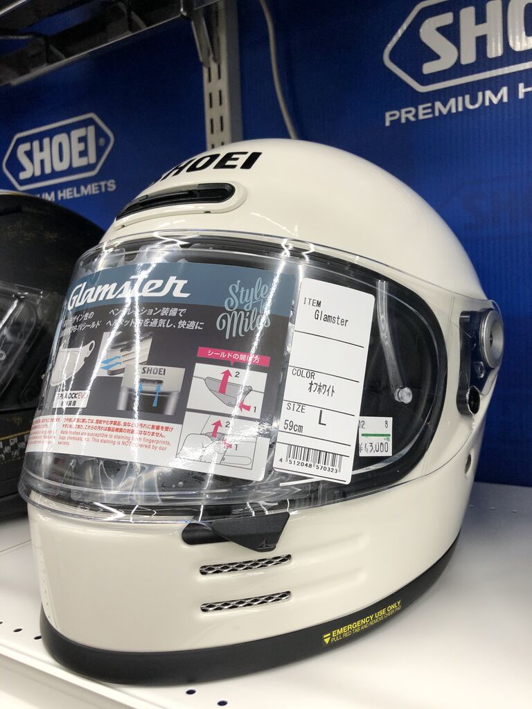 SHOEI Glamster 入荷！！！ : 2りんかんブログ