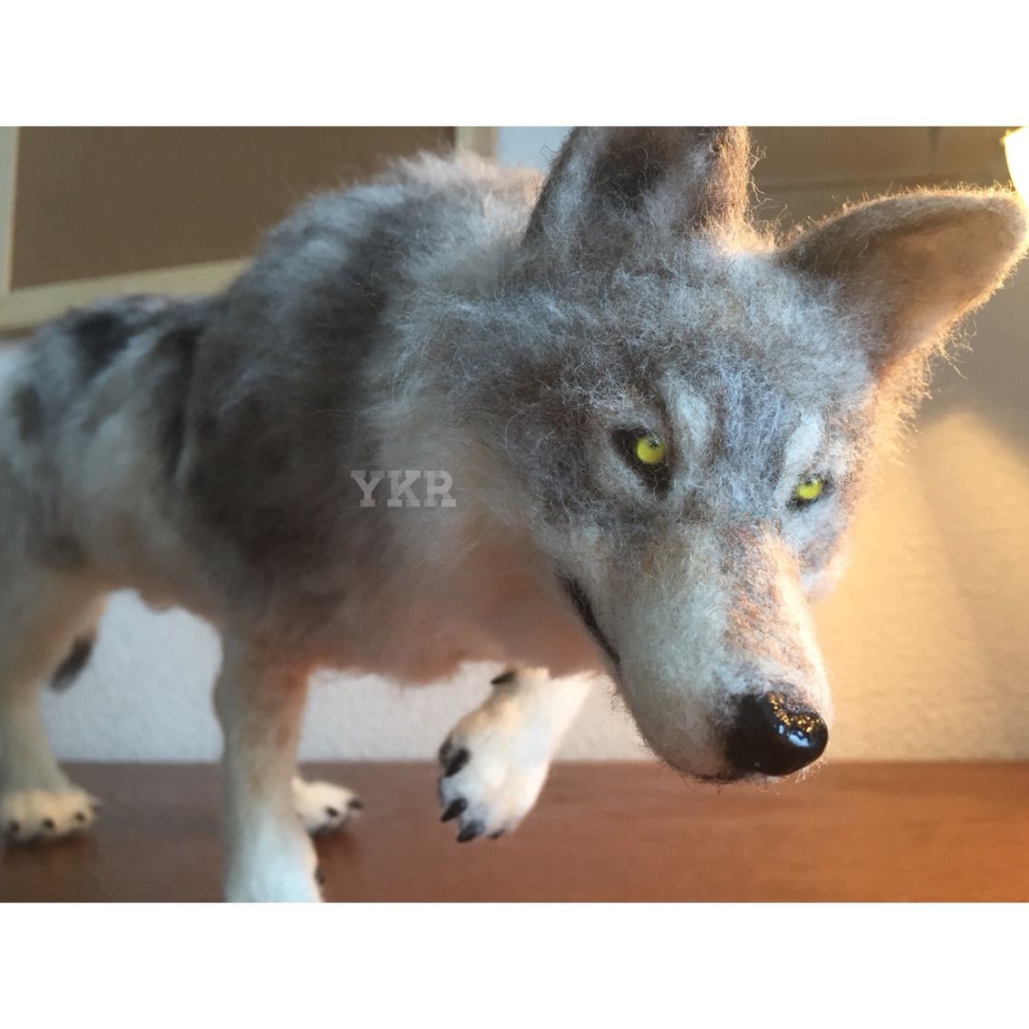 羊毛フェルトドール『オオカミ』 :  in sheep's clothing