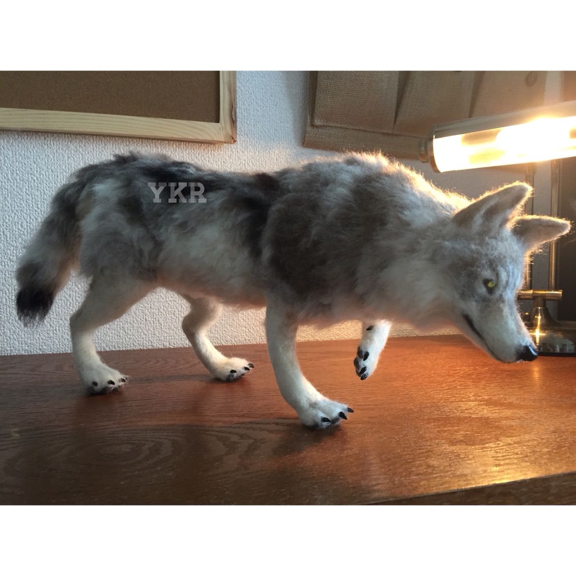 羊毛フェルトドール『オオカミ』 :  in sheep's clothing