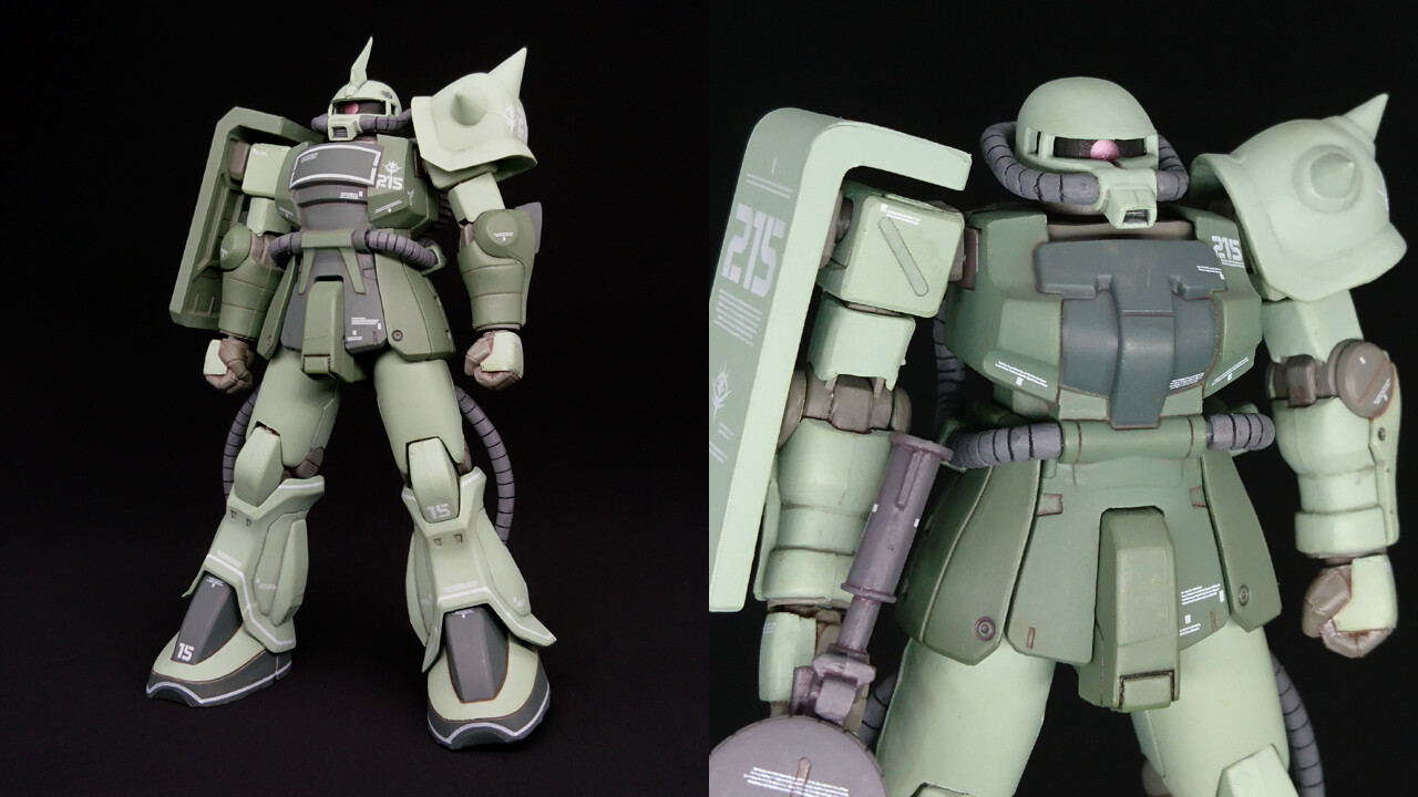 ZEONOGRAPHY #3005b F2型 ザク【ザクデザート】 : G-Archive