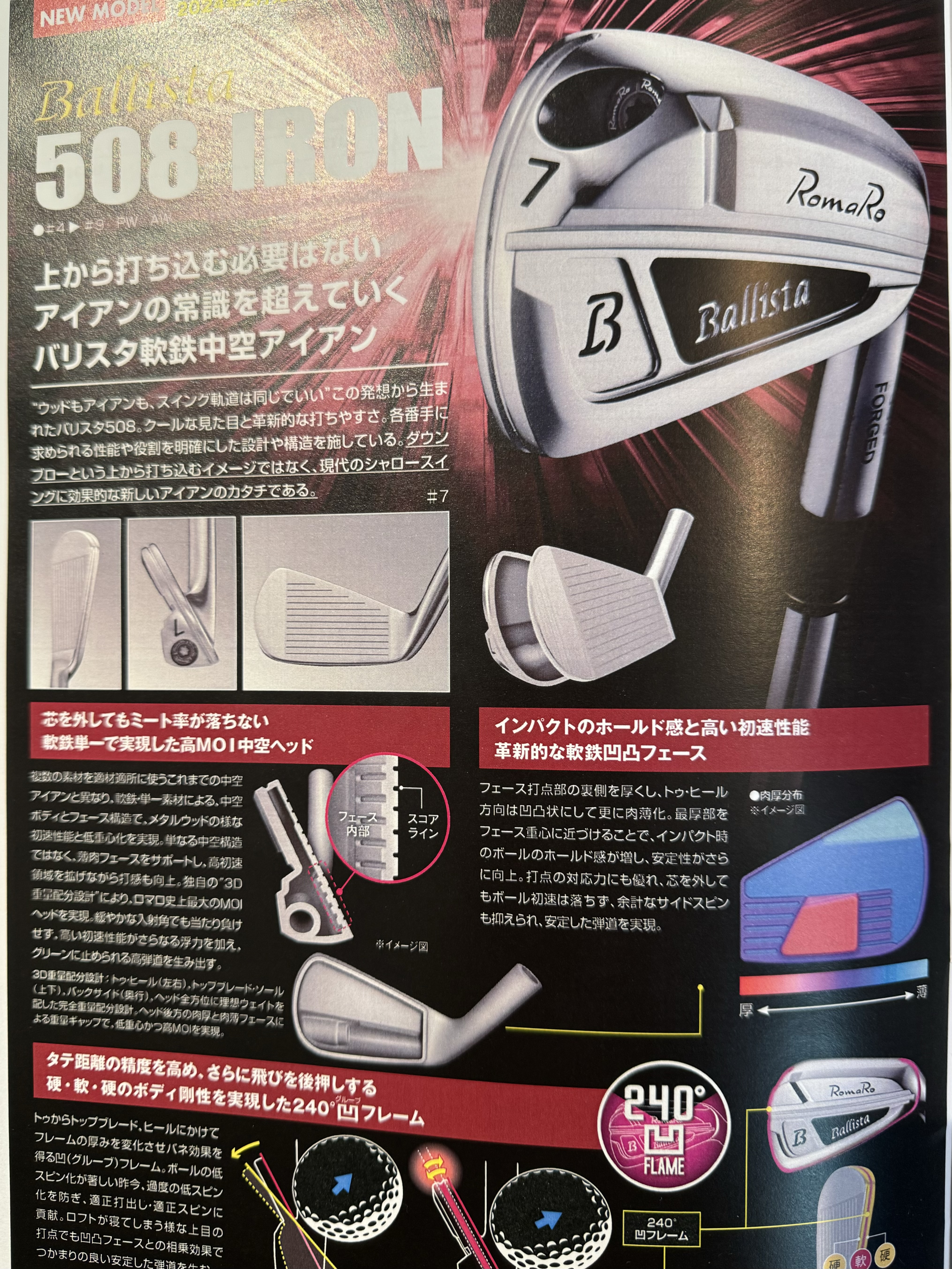 RomaRo Ballista 508 IRON : CHOICE 店長の切磋琢磨なブログ