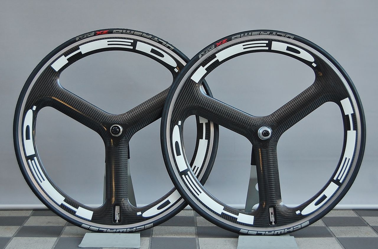 Hed.3 クリンチャー ピスト HED 3バトン フロントホイール 700c