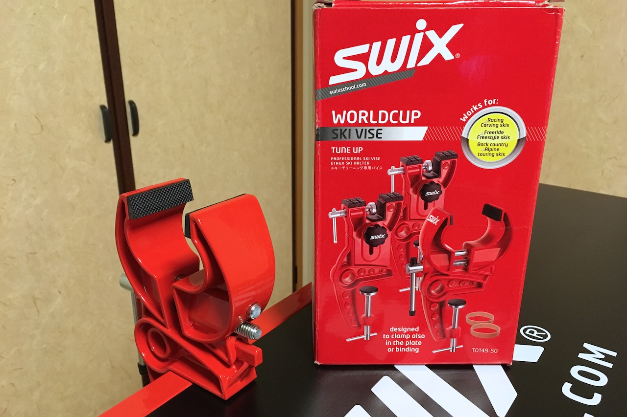 スキー チューンナップ台 折りたたみ式作業台 バイス付きのセット