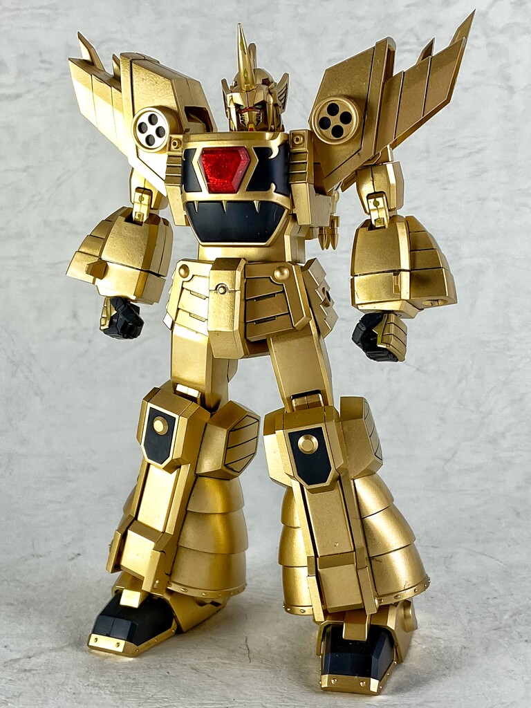 コトブキヤ 黄金勇者ゴルドラン スカイゴルドラン レビュー : えるけーえぬ