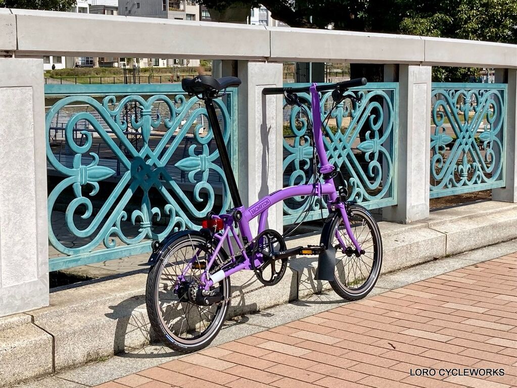 ブロンプトン【ポップライラック】1台キャンセルが出ました！ : LORO