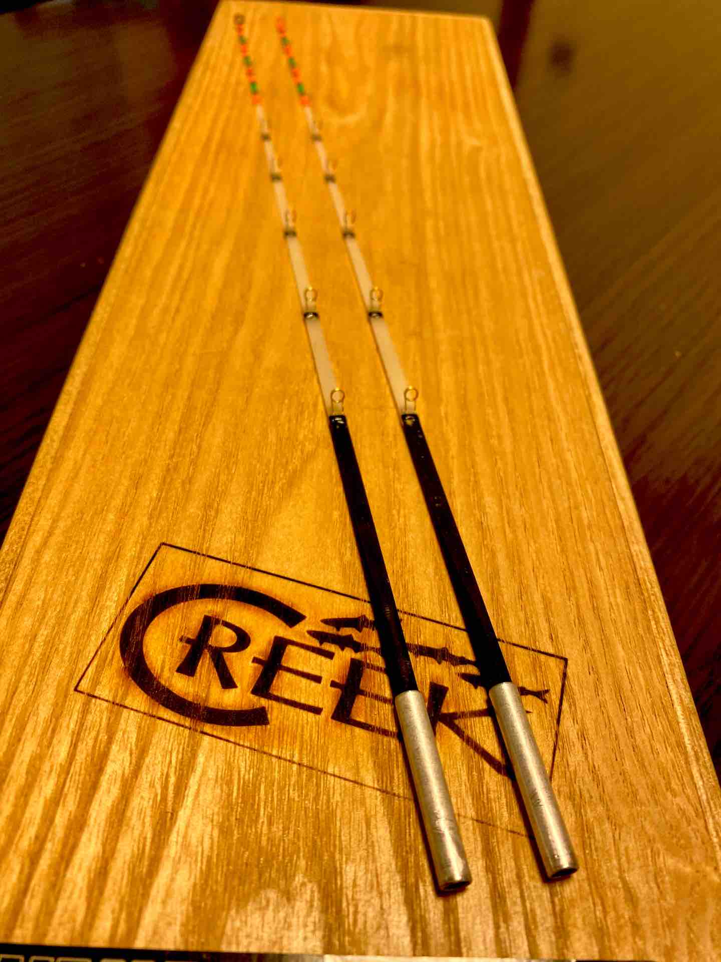 クリーク ERUZA #8 限定カラー ワカサギ穂先 2本セット クリーク ERUZA