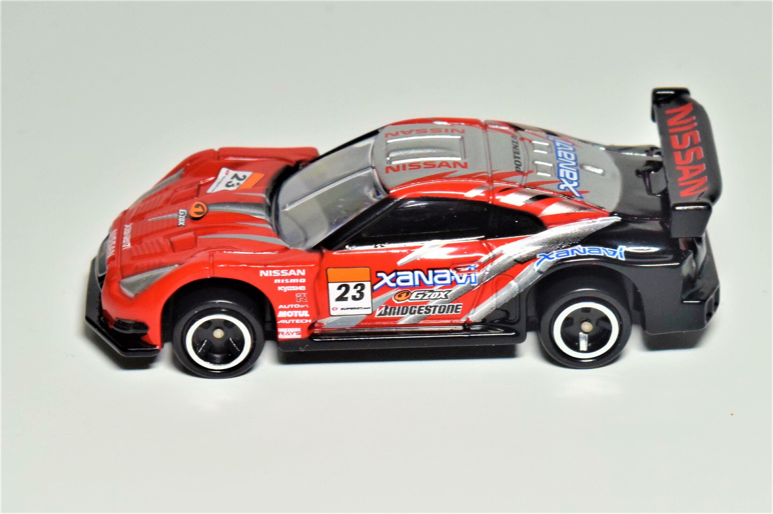 トミカ紹介】日産自動車特注トミカ XANAVI NISMO GT-R（2008