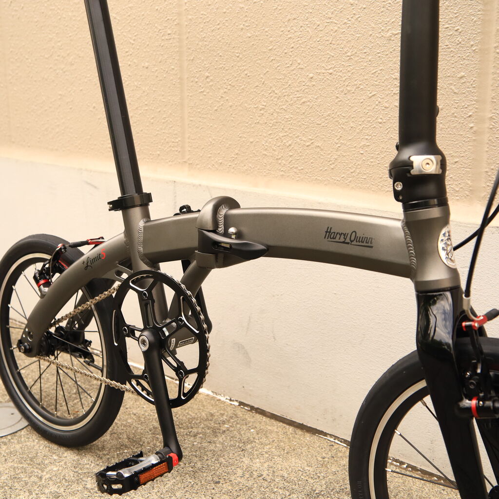 超軽量5.98㎏!!] Limit5 入荷しました!! [16インチ折りたたみ自転車