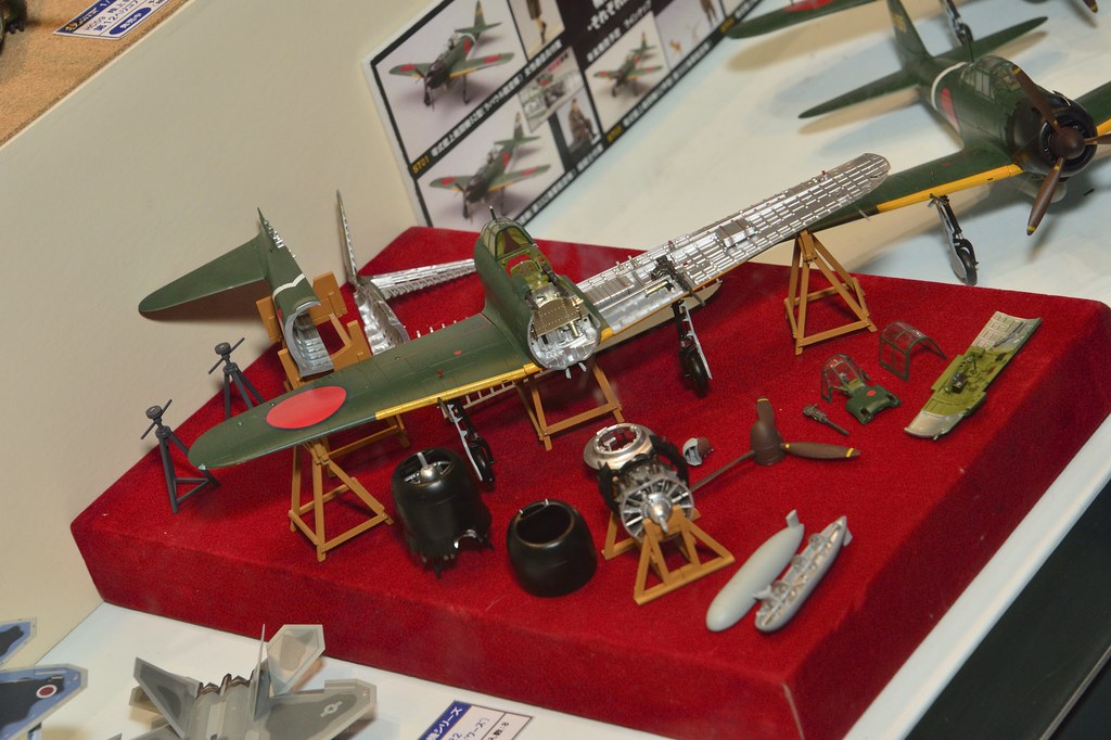 零式艦上戦闘機 技MIX 内部構造再現模型 トミーテック ハセガワ 零戦