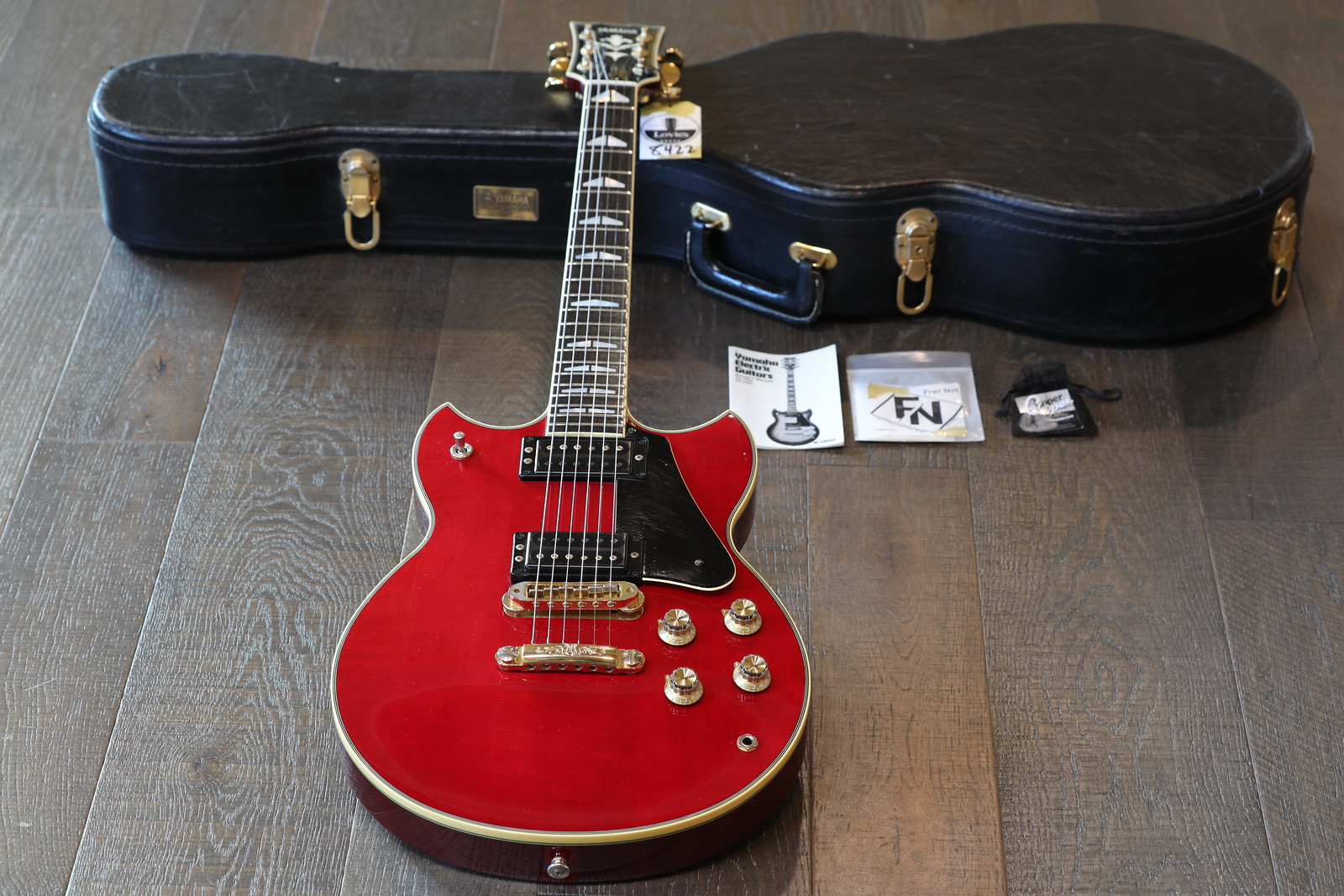 Vintage! 1979 Yamaha SG-2000 Electric Guitar Cherry Red w