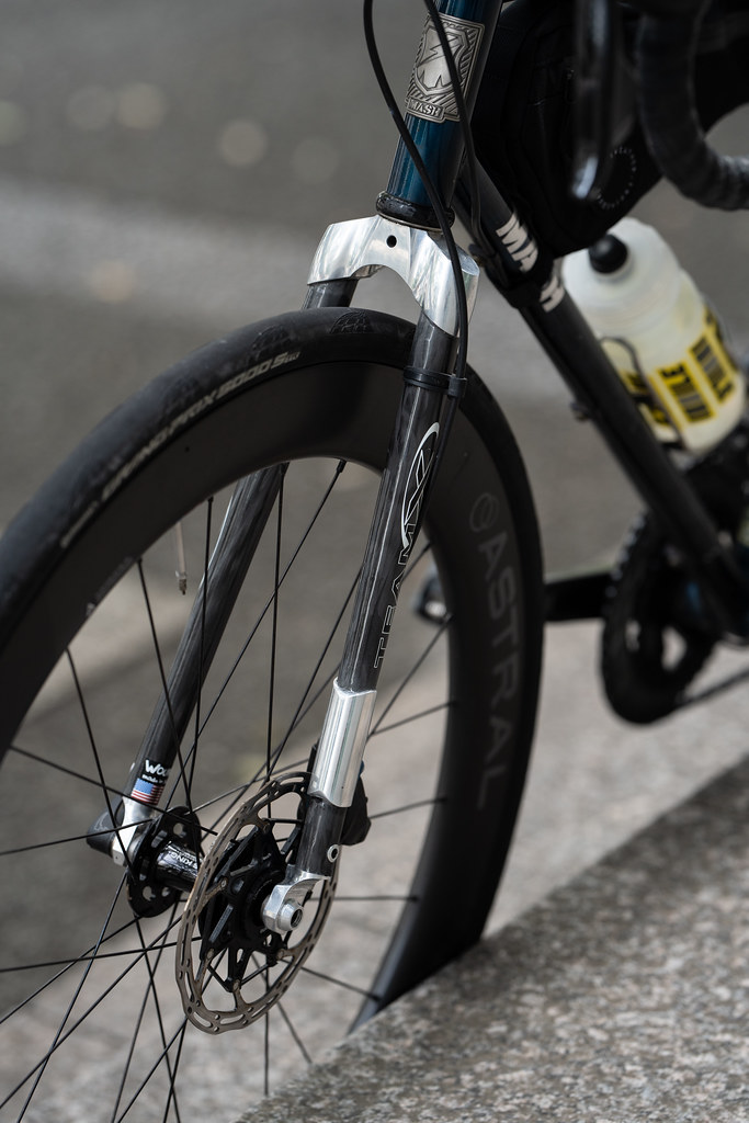 WOUND UP* gravel x disc fork (silver) - BLUE LUG ONLINE STORE