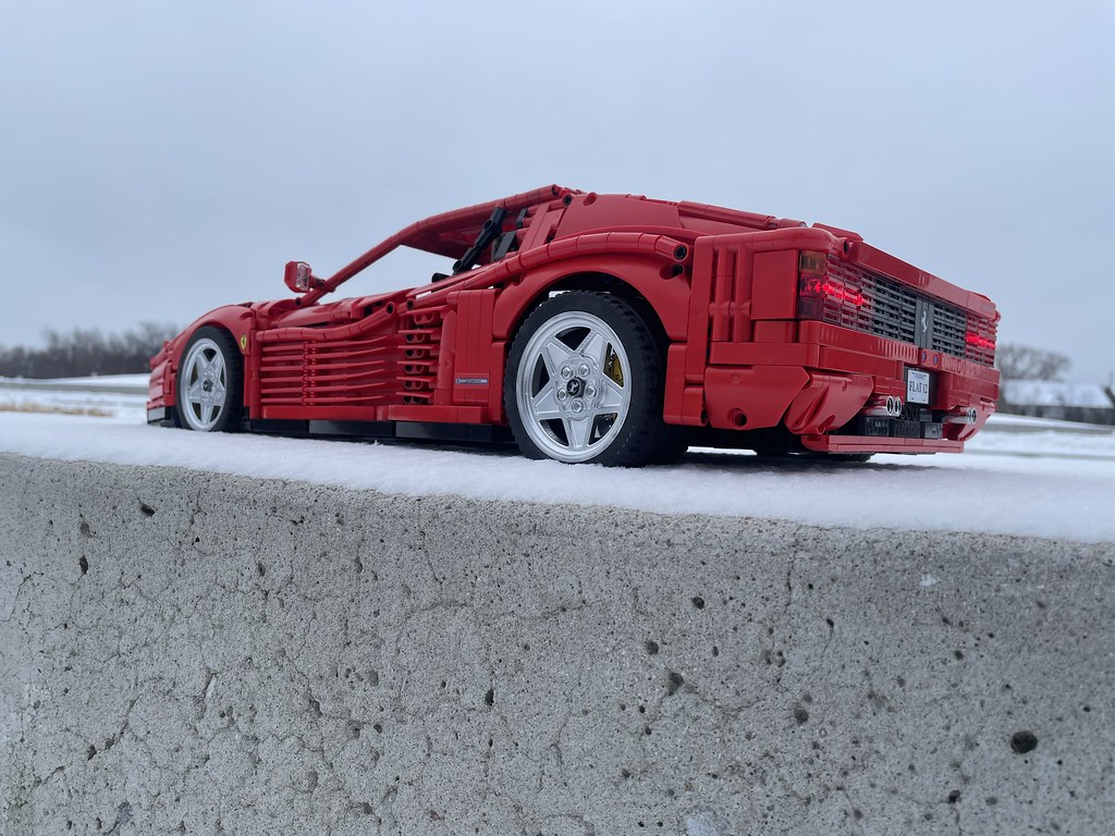 Ferrari Testarossa & F40 クリスタル 置物 Ferrari Testarossa & F40