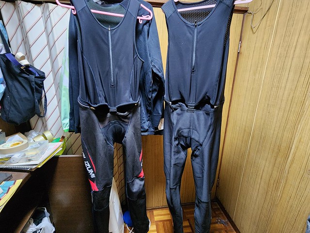 ウィンドブレーク クイック ビブ サーモ タイツ 新調して初詣