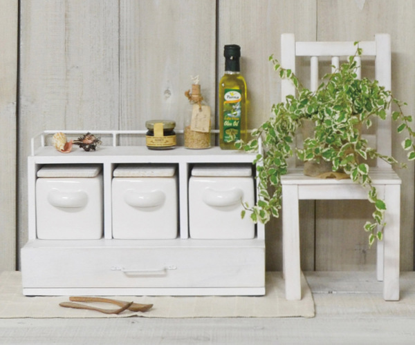 dショッピング |調味料ラック 3スパイスラック 引き出し付き