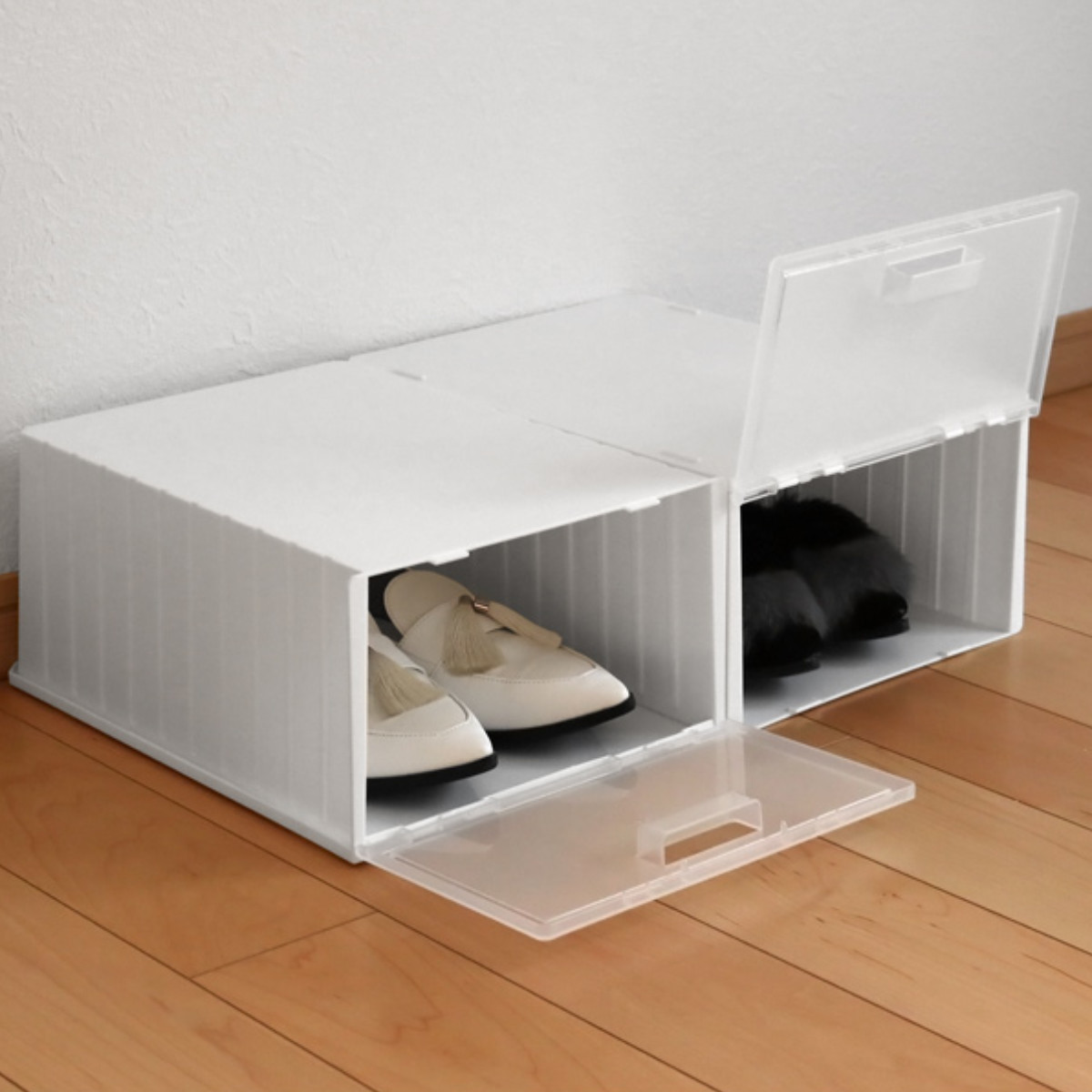 dショッピング |靴箱 シューズボックス i-Zucc 2個セット （ 靴 収納