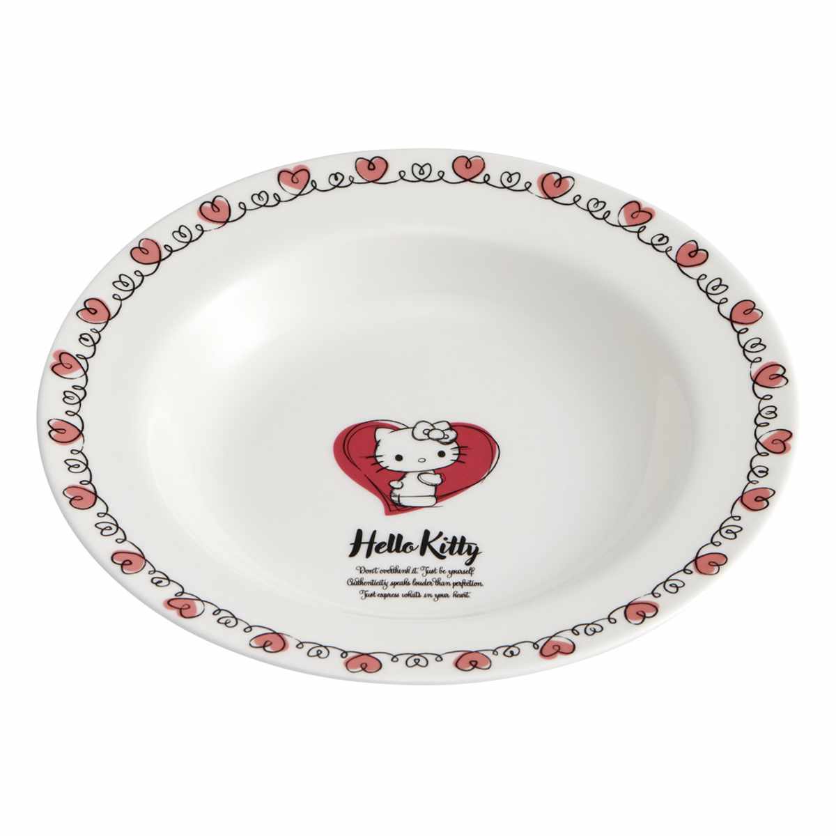 プレート 23cm スープ皿 サンリオ （ ハローキティ マイメロディ