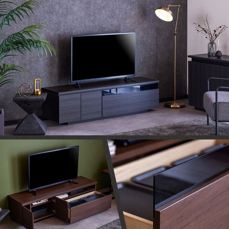 テレビボード テレビ台 150 幅150cm ローボード リビング収納 木目調