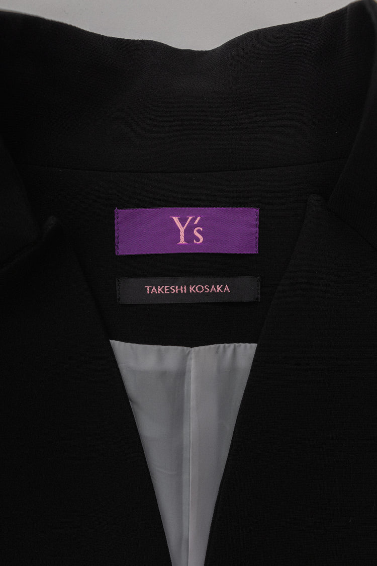 YOHJI YAMAMOTO Y'S - Takeshi Kosaka embroidered kimono coat – L'OBSCUR