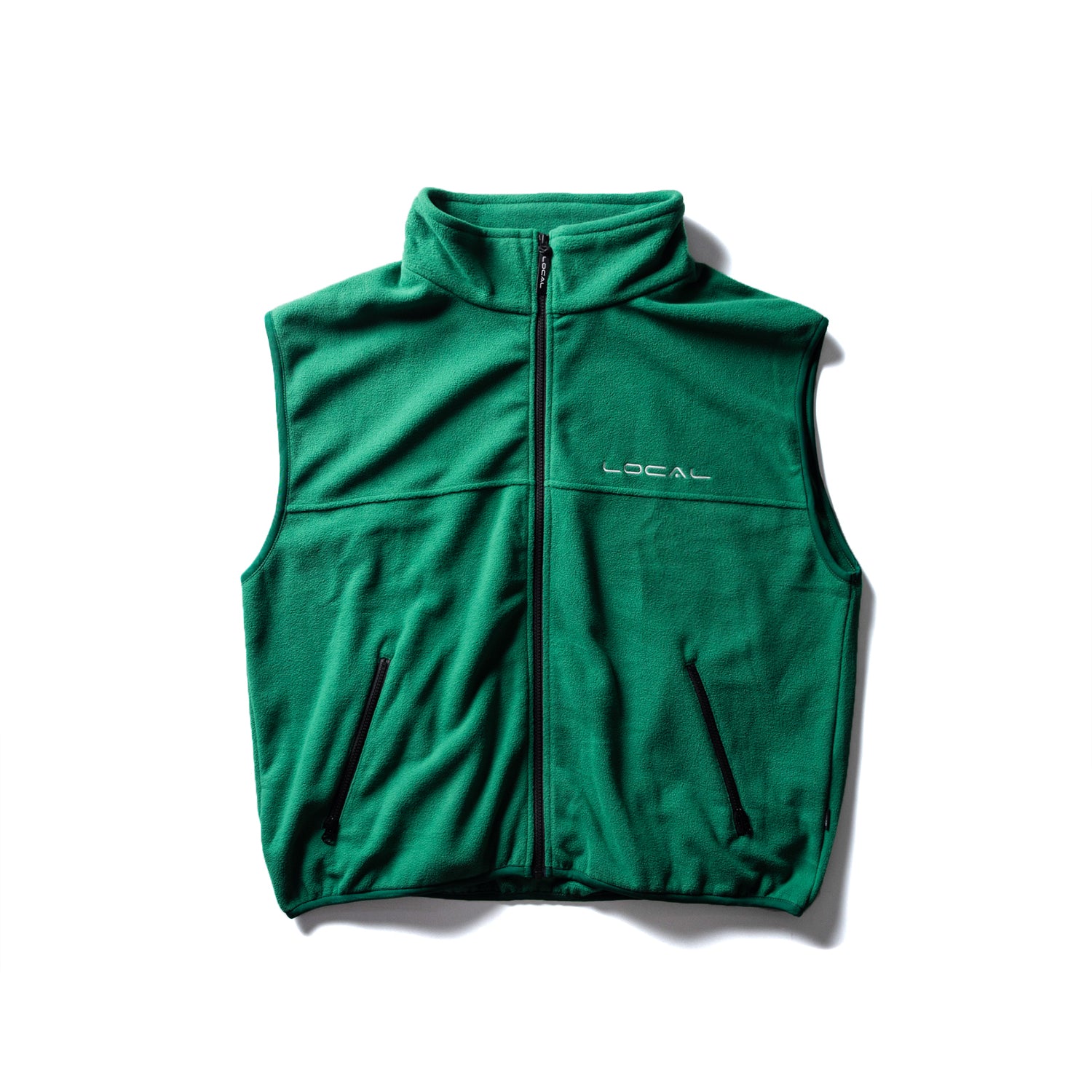 Simple Fleece VEST | Green – Local GOLF