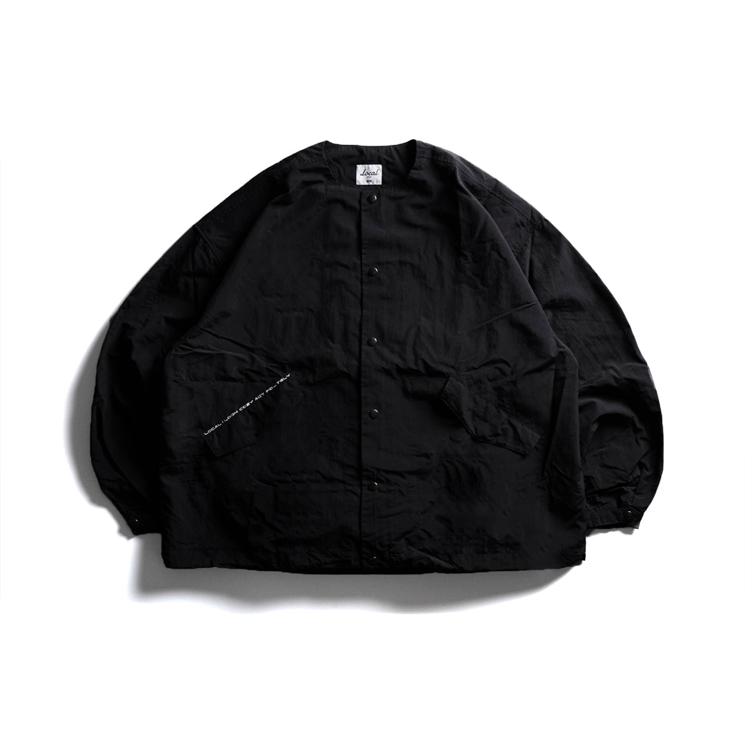 NO-COLLAR COACH JKT | Black – Local GOLF