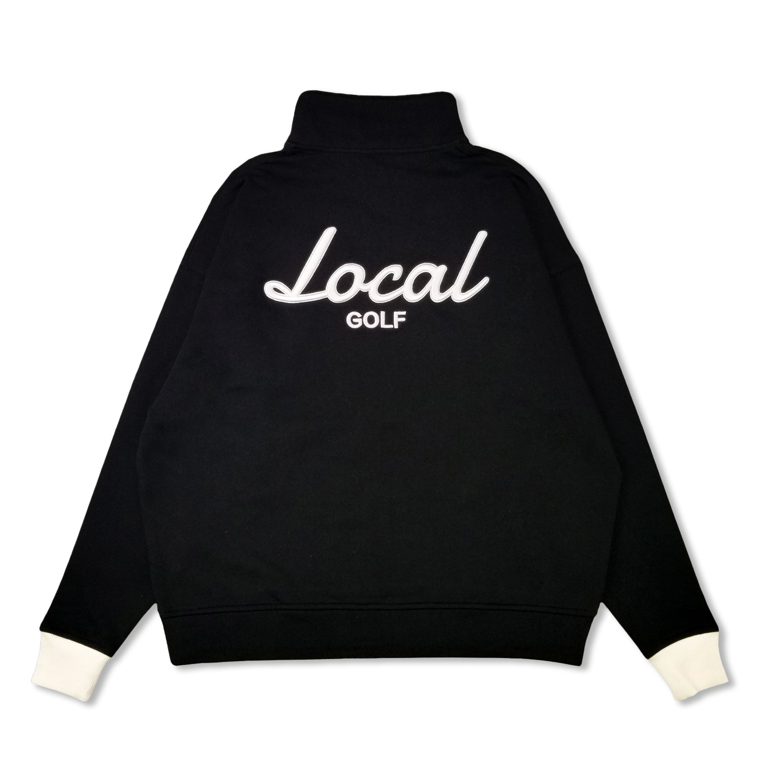 Local Golf 長袖トレーナー 黒 OG ZIP POLO SWEAT BLACK – Local GOLF