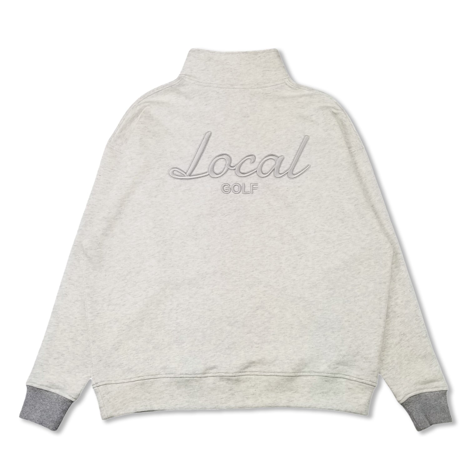 OG HALF ZIP WARM SWEAT GRAY – Local GOLF
