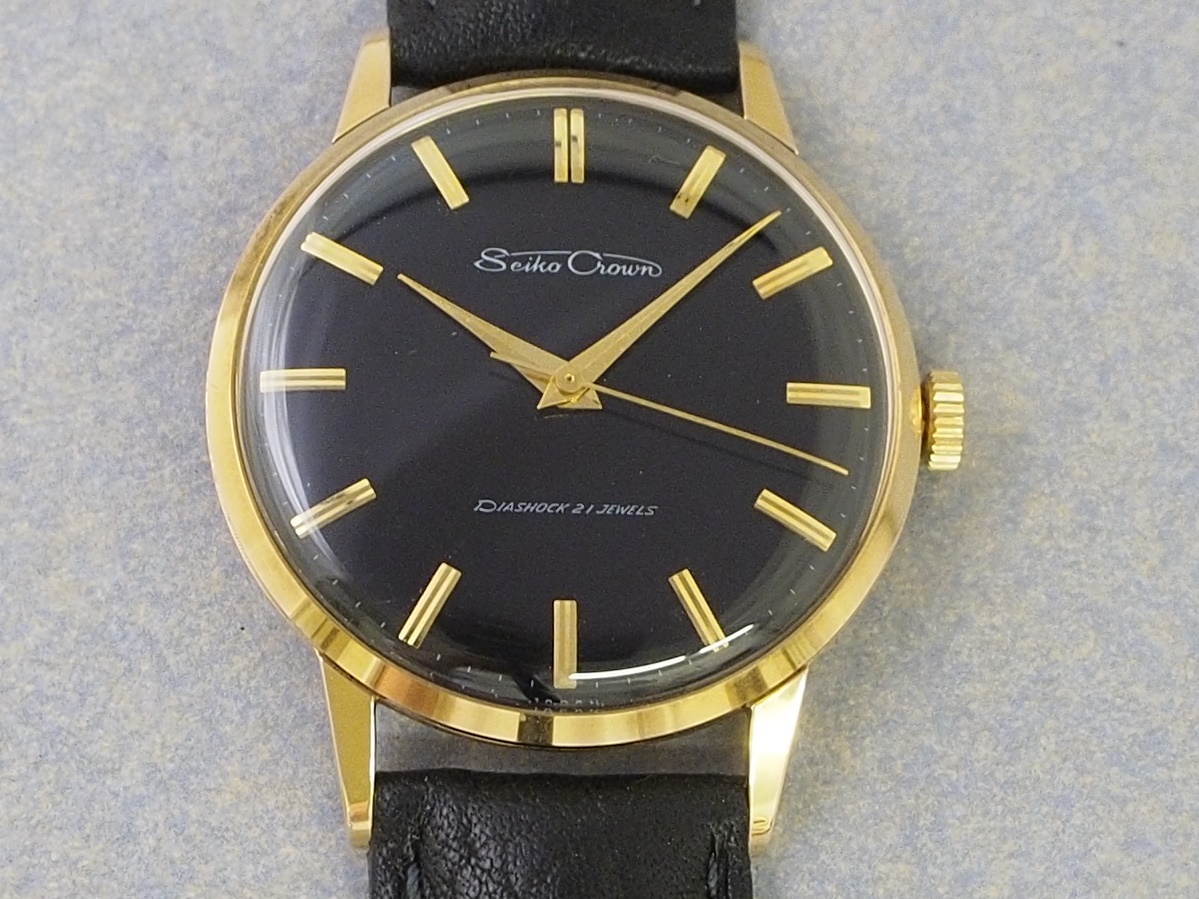 SEIKO Crown “Black Dial” | L o'clock