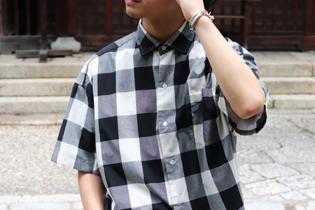 Porter Classic [ ポータークラシック ] BEAT WRITER BLOCK CHECK SHIRT