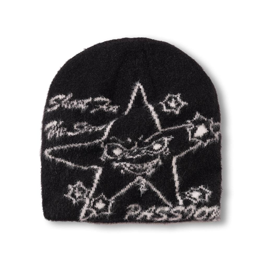 Target Practice Fohair Beanie, Black – Lo-Fi
