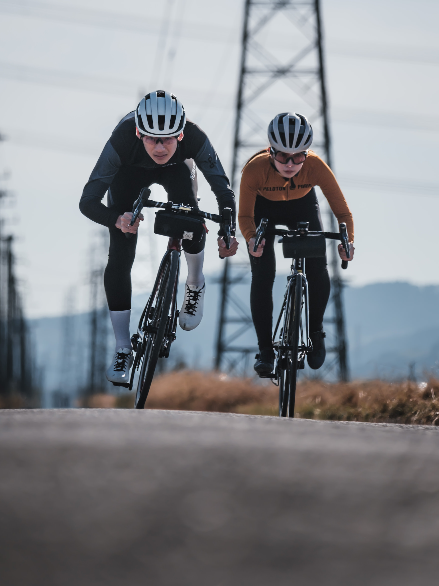 Peloton de Parisレビュー：厳冬に耐えるジャケット+カーゴタイツは