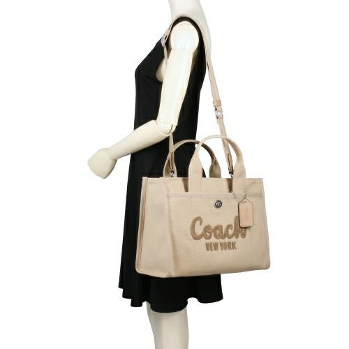 コーチ ショルダーバッグ レディース カーゴ トート ベージュ COACH