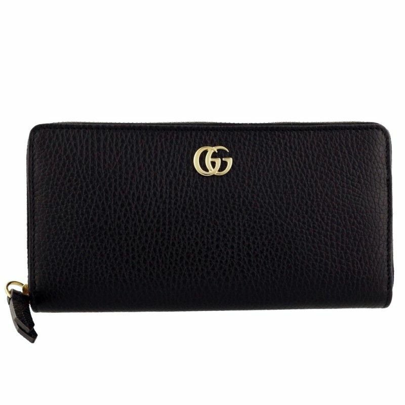 グッチ GUCCI 長財布 レディース GGマーモント ブラック 443123 DTD1T