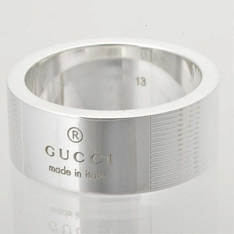 グッチ GUCCI 163179 J8400 8106 シルバー リング 13号 | GINZA