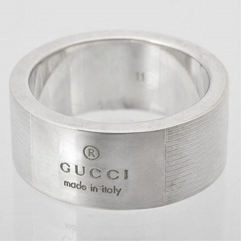 グッチ GUCCI 163179 J8400 8106 シルバー リング 13号 | GINZA
