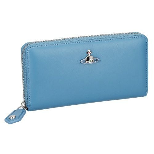 ヴィヴィアンウエストウッド 長財布 レディース ブルー Vivienne
