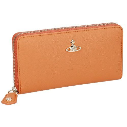 ヴィヴィアンウエストウッド 長財布 レディース オレンジ Vivienne